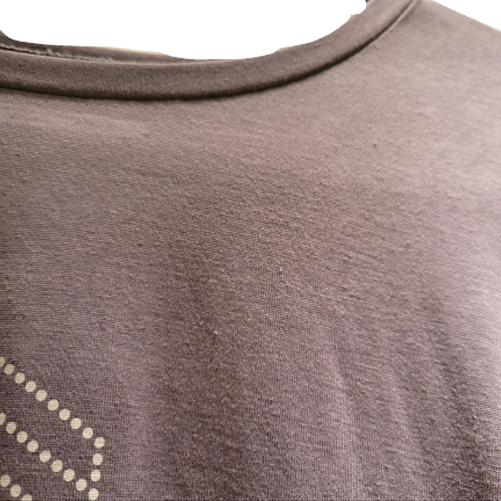 2/$18 Abercrombie & Fitch Gray T shirt Short Sleeve Round Neck Logo Size Large - Picture 3 of 6